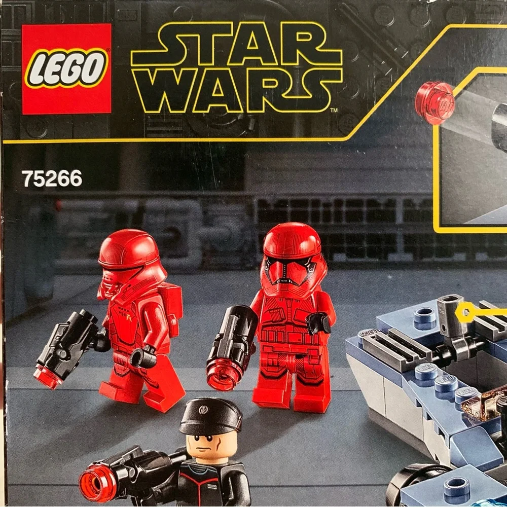 Lego Star Wars 4 minifigures and ship pack